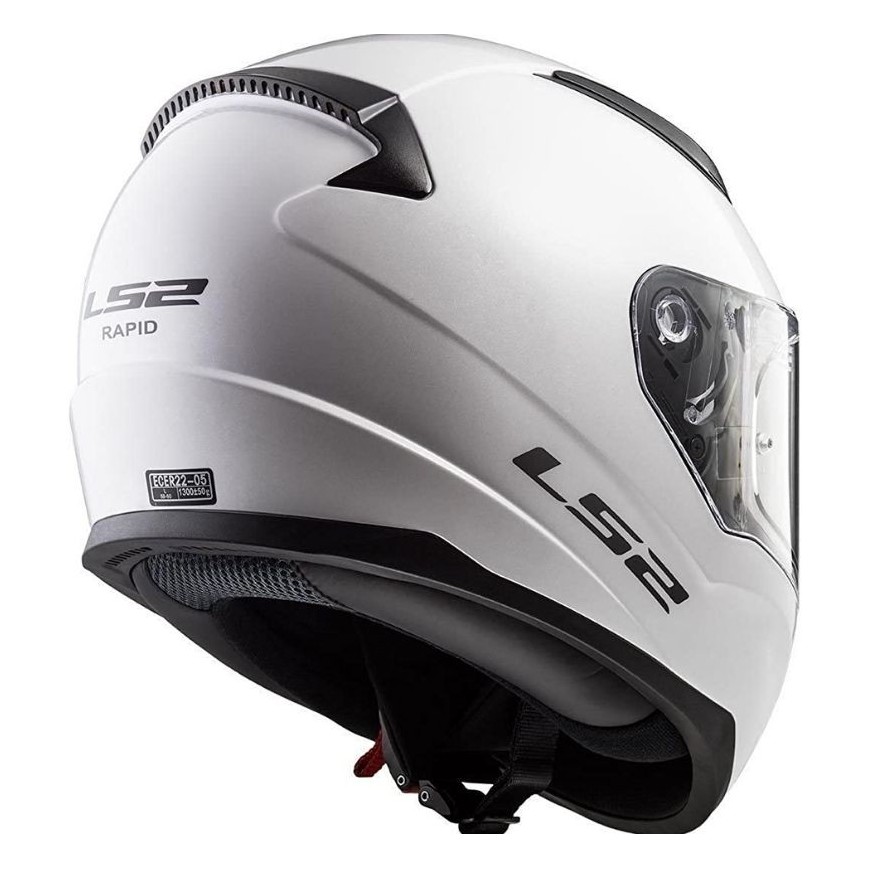 Casco para moto LS2 FF353 RAPID WHITE