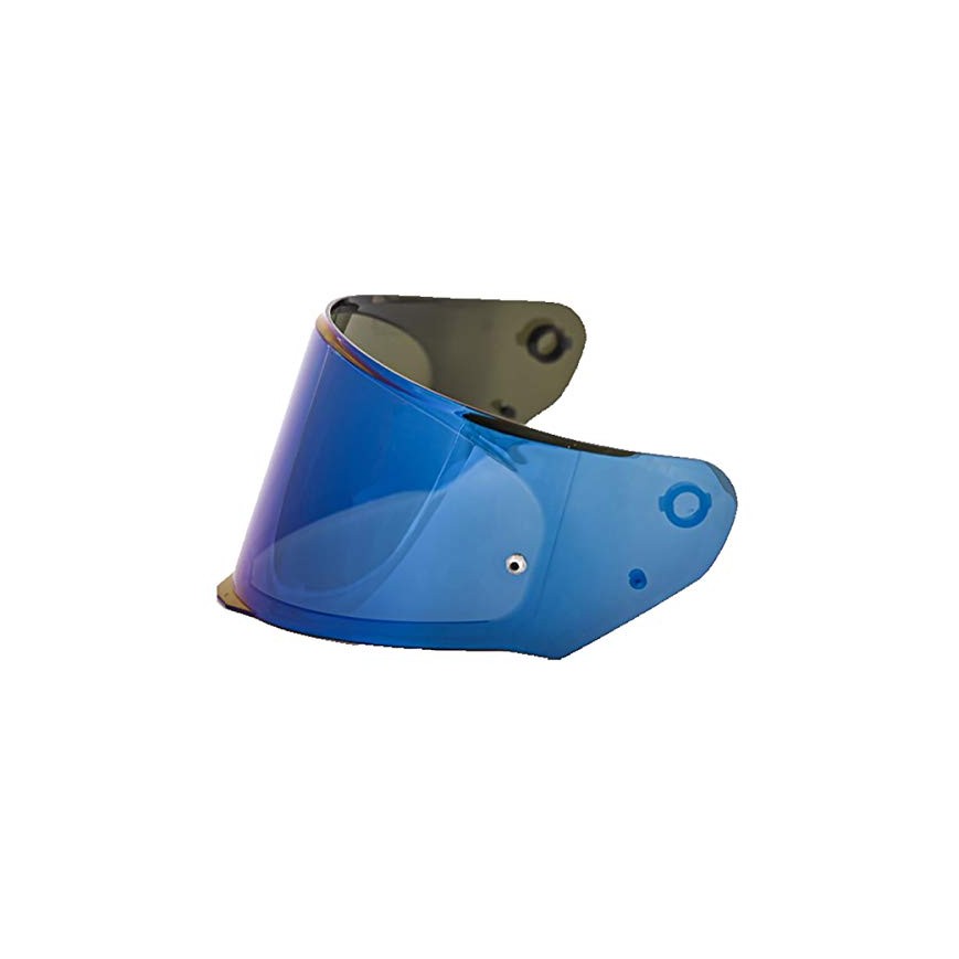 Repuesto de Visera IRIDIUM AZUL para casco BRAVE FF-Visor